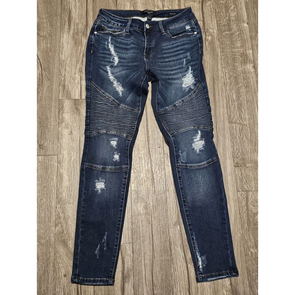 Judy Blue Skinny Fit Distressed Womens JB8469 Denim Jeans Size 3/26